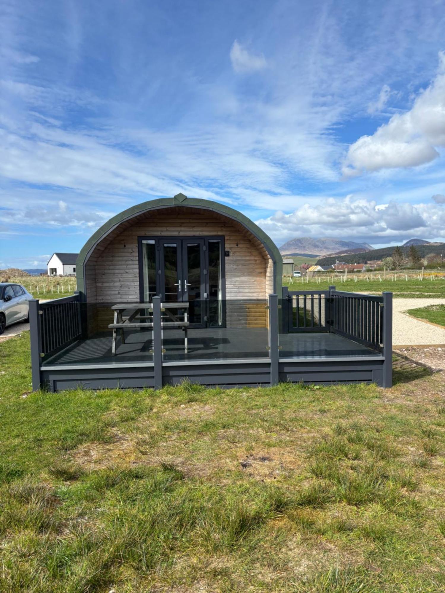 Kings Caves Glamping Hotel Torbeg Eksteriør billede